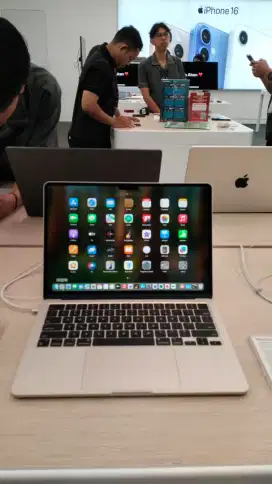 Macbook air M1,M2,M3 dab M4 GARANSI RESMI APPLE BERSEGEL