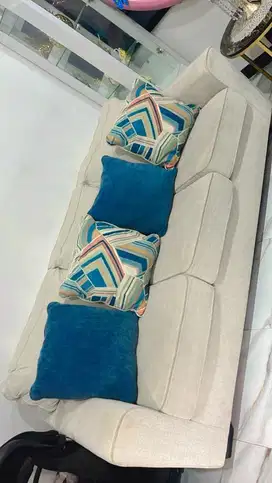 Sofa Cashton 3s fabric+wood