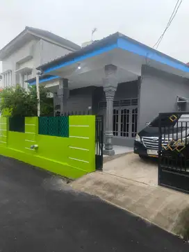 SEWA RUMAH MURAH 2 KAMAR TIDUR DENGAN GARASI