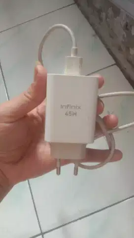 Charger ori infinix 45watt tipe C