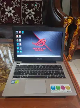 laptop asus Core i5 gen 7th ram 12gb ssd 512gb dual vga seri gaming