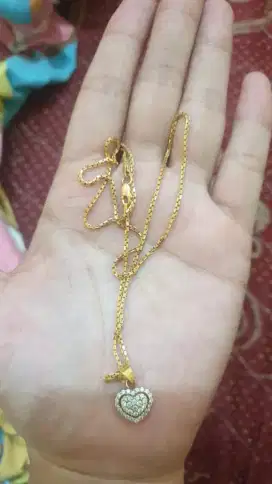 Emas 22 5 Gram Kalung & Liontin, Kode 420