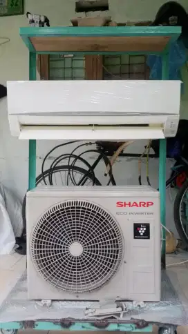 AC Sharp 1/2 PK lowat jual incloud pasang