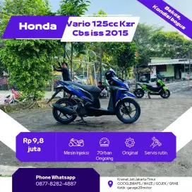 Honda Vario 125cc Kzr Cbs Iss Esp Fi Tahun 2015 Pajak Off