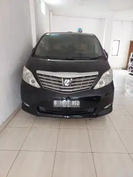 Alphard 2.4 G CBU 2011 km 105 rb