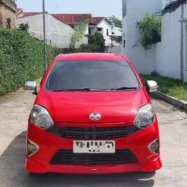 ISTIMEWA!! TOYOTA AGYA TRD S AUTOMATIC THN 2015 MERAH FRESH