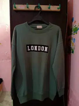 Pull&Bear Sweater Warna Army