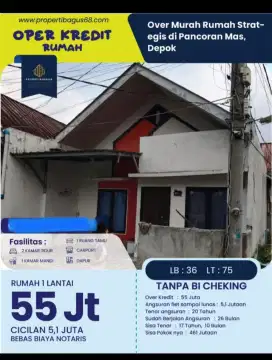 Over Rumah Angsuram Flet di Pitara Depok
