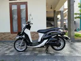 Yamaha fino premium tahun 2014 kondisi gress