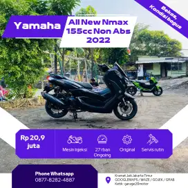 Yamaha All New Nmax 155cc Blue core VVA_Fi Tahun 2022 Pajak Off