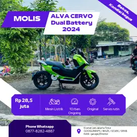 Molis Alva Cervo Dual Battery Tahun 2024 Pajak off