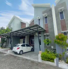 Kontrakan Rumah Cluster 2Lt One Gate Securotu 24jam Include furnished