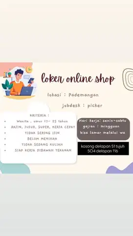 LOKER PICKER ONLINE SHOP