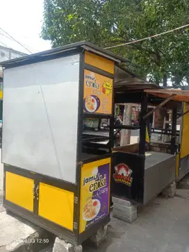 Jual gerobak  jamur dan sostel