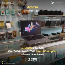 ADVAN TBOOK 1405 | Intel N100 8GB 128GB+256GB