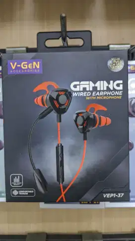 EARPHONE GAMING V-GEN VEP1-37