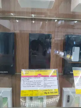 Samsung S24FE 8 256 free 1x cicilan
