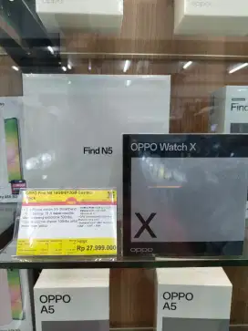 Oppo find N5 promo free 2x dan free watch x