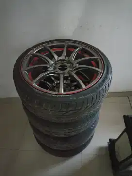 Velg R17 Dobel PCD 4x100 dan 4x114