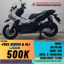 DP 500 RIBU HONDA ADV 150 ABS TAHUN 2019