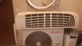 jual ac sharp 3/4 pk...R32 eco,minus remote nya ilang