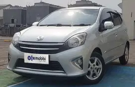 TDP 4,JT Toyota Agya 1.0 G Bensin-MT Silver 2016