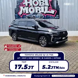 All New Veloz Q TSS 1.5 AT Thn 2021 pemakaian 2022