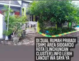 Di Jual BU Rumah Cluster one gate system lingkungan nyaman.Hanya 498jt
