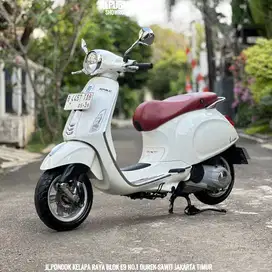 JUAL CEPET PRIMAVERA 150 3Vie TAHUN 2014 WARNA PUTIH FAVOURITE