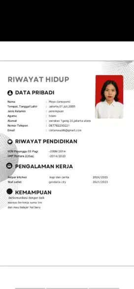 Mencari perkerjaan apa saja