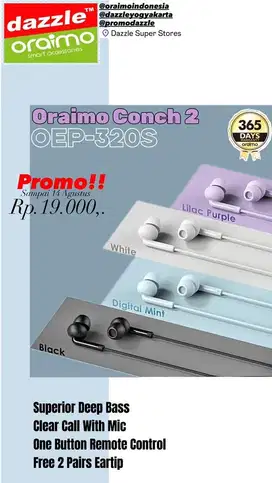 Headset Oraimo OEP-320S