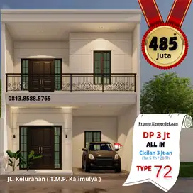 DP 3 JT Cicilan 3 Jt-an Flat 5 Th/20 Th