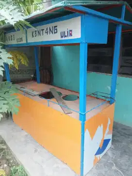 Gerobak jualan rujak, bakso keliling atau Kojek