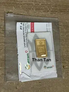 Logam Mulia/Emas Batangan Antam 25 gram Terbaru 2025