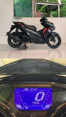 Jual cepat AEROX‎ ‎New 2021 ‎KM. 4 ribu perak