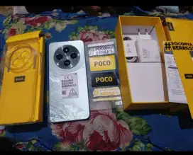 POCO C75, 6/128GB, Mulus, Lengkap, Garansi Panjang