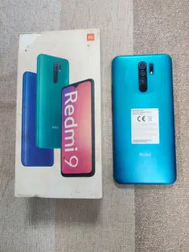 Xiaomi Redmi 9 4/64gb Second Bergaransi Bisa TT