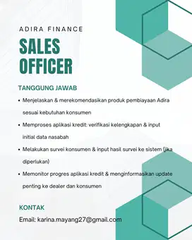 ADIRA FINANCE - SALES