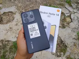 XIAOMI REDMI NOTE 14 5G, Mulus, Lengkap, Garansi Panjang, 2 Bulan Pake