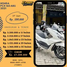 HONDA PCX 160 ABS 2021 DP MURAH