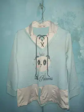 blouse sweater anak size 14