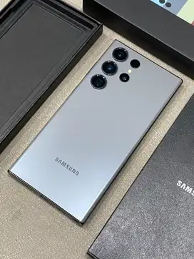 Samsung S25 ultra titanium silver blue garansi on April 2026