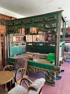 Ranjang ful ukir warna