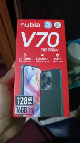 hp nubia v70 design ram 8+8gb 128gb