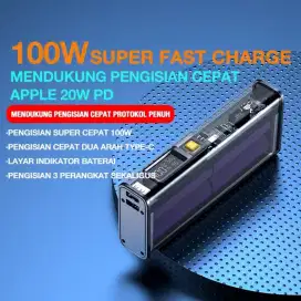 SKCBO 100W Super Fast Charging,Power Bank Led Display 20000mAh