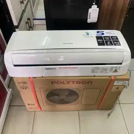AC Polytron 1/2 PK edisi jual hadiah dari kantor tipe PAC05VH
