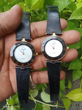 2 jam Lorenzo vintage Quartz original borongan semuanya