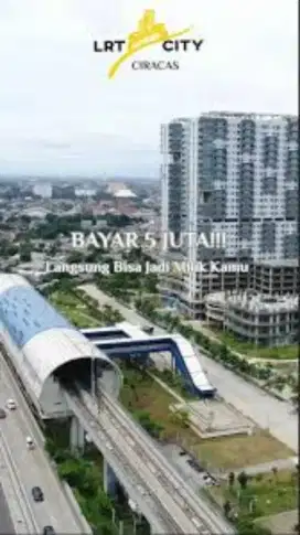 Over Kredit Apartemen LRT Ciracas Studio