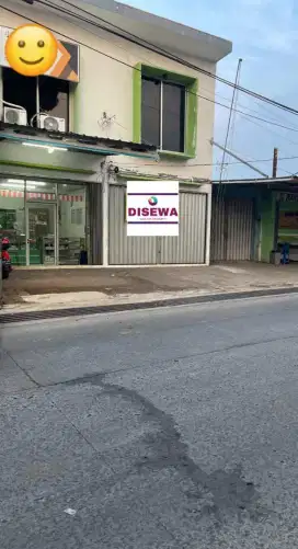 Ruko 2 lantai siap pakai di Jalan Utama dr Ratna jatibening bekasi