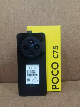 POCO C75 Ram6/128GB Garansi FEB 2026.